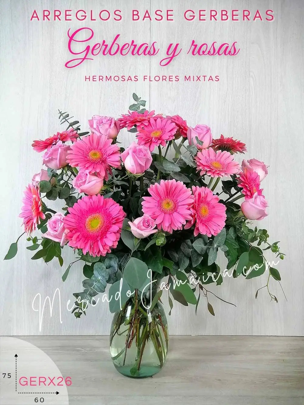 Arreglo Candy: Gerberas y Rosas a Domicilio CDMX