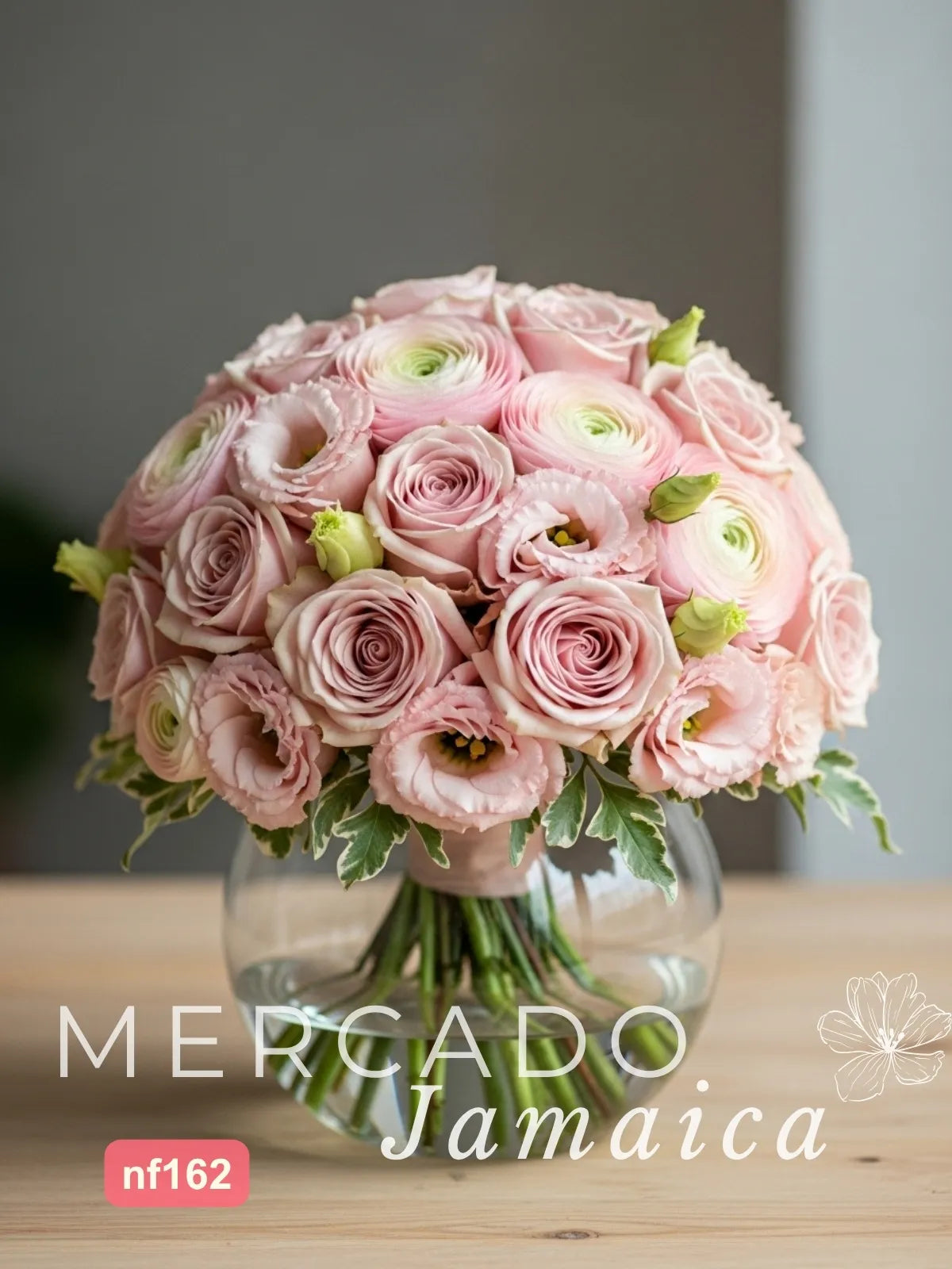 Sinfonía Rosa: 24 Rosas y Ranúnculos – CDMX
